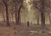 Rain in an Oak Forest Ivan Shishkin